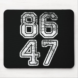 Mousepad Donald Trump Impeach 47 8647 Anti-Trump