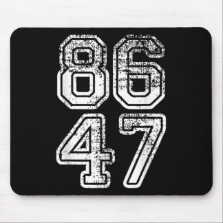 Mousepad Donald Trump Impeach 47 8647 Anti-Trump