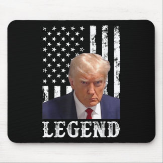 Mousepad Donald Trump Mug Atirou No Presidente Legend Ameri