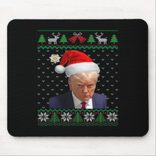 Mousepad Donald Trump Mug Shot no Natal