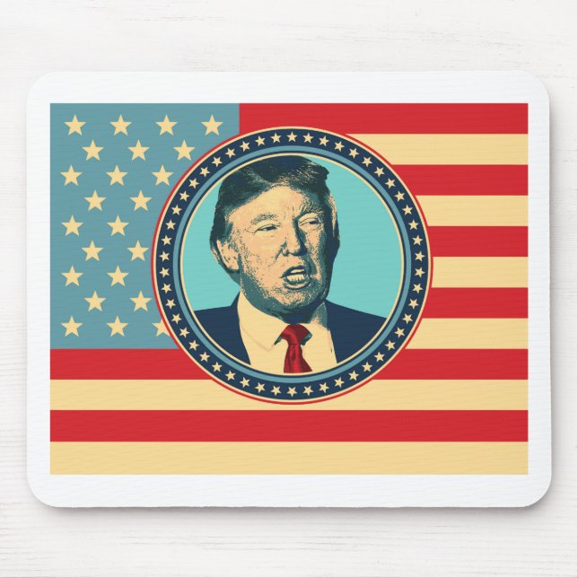 Mousepad donald trump para presidente (Frente)