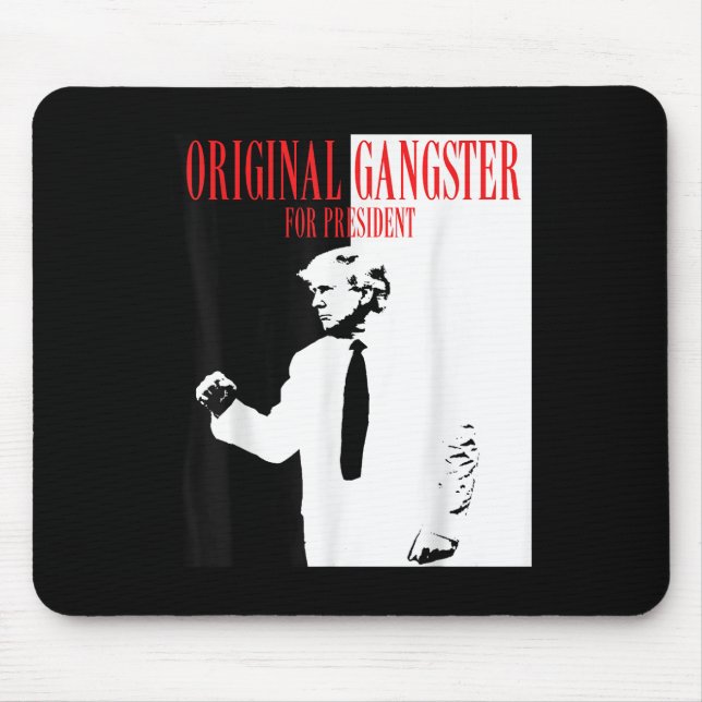 Mousepad Donald Trump Para Presidente 2024 Shirt Original G (Frente)