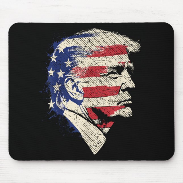 Mousepad Donald Trump Portrait (Frente)