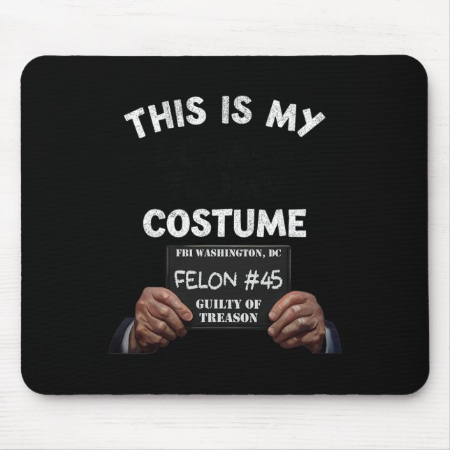 Mousepad Donald Trump Prison Figurume de Halloween (Frente)