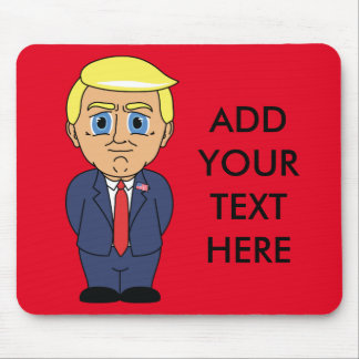 Mousepad Donald Trump que olha soberbo