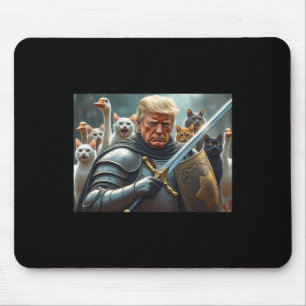 Mousepad Donald Trump Torna Os Gatos Seguros Novamente 2024