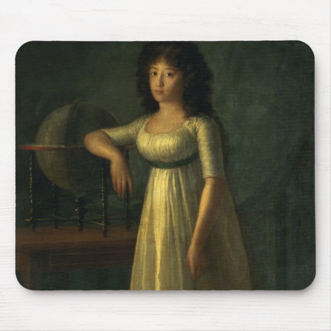 Mousepad Donna Joaquina Tellez-Giron, filha do duque (Frente)