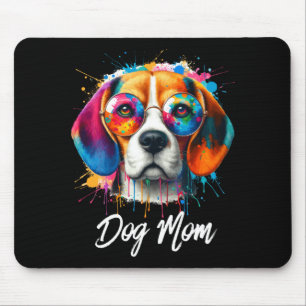 Mousepad Dono de beagle legal masculino mãe de cachorro par