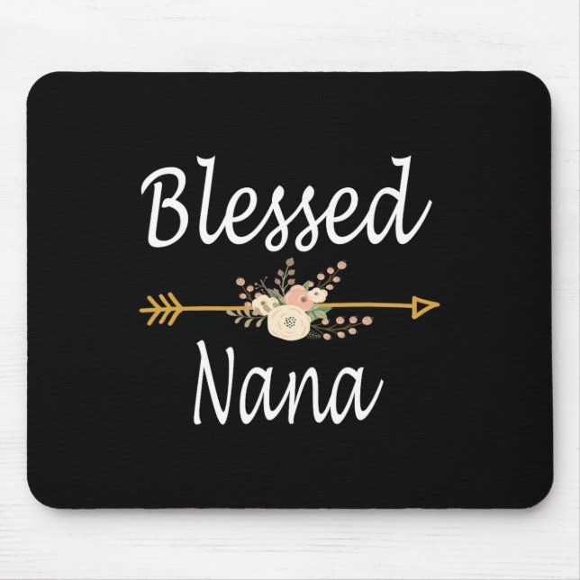 Mousepad Dons de dia de as mães nanagudo abençoados (Frente)