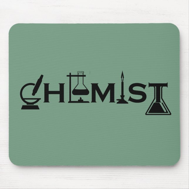Mousepad Dons de química engraçada (Frente)