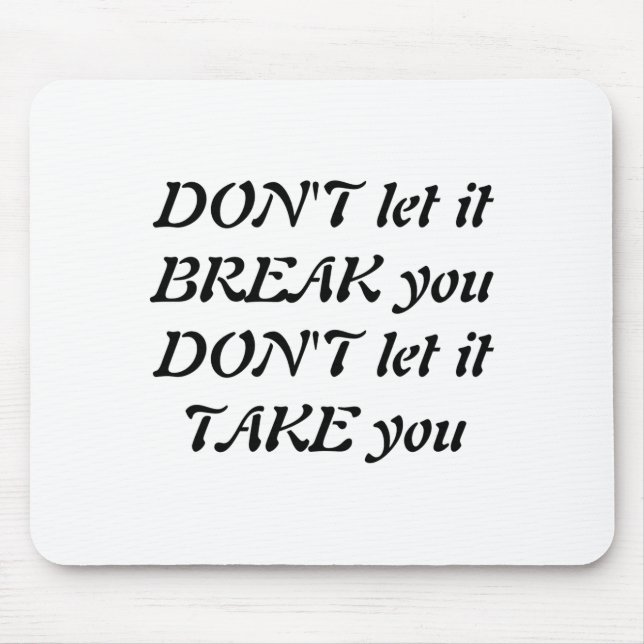 Mousepad Dont  (Frente)