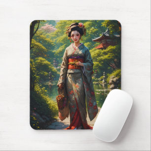 Mousepad Donzela do Jardim Verde