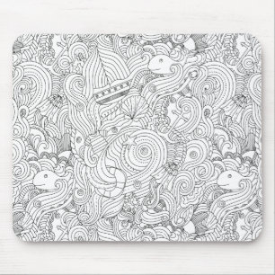 Mousepad Doodle náutico