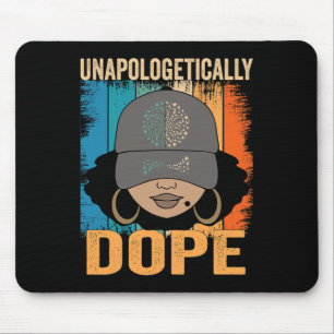 Mousepad Dope Women Black History Mês 1 de junho