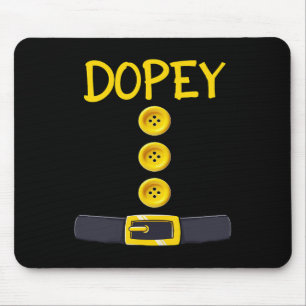 Mousepad Dopey Dwarf Halloween - Cor do Figurino Correspond