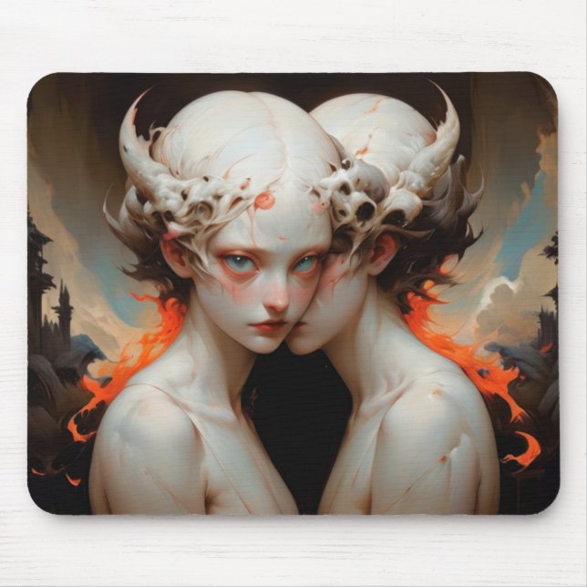 Mousepad Doppelganger - Evil Twin (Frente)