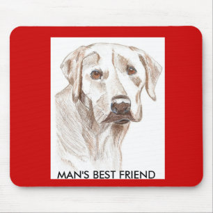 Mousepad dos amantes do filhote de cachorro de