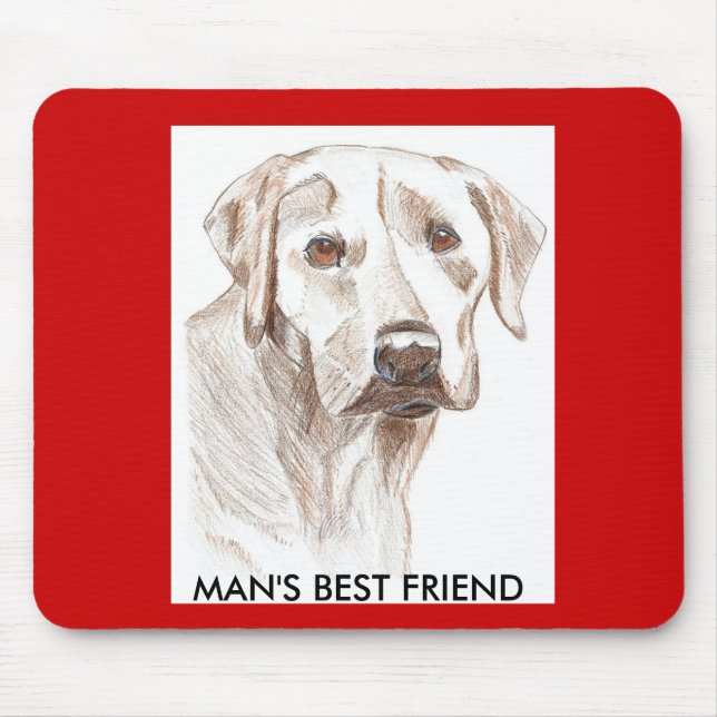 Mousepad dos amantes do filhote de cachorro de (Frente)