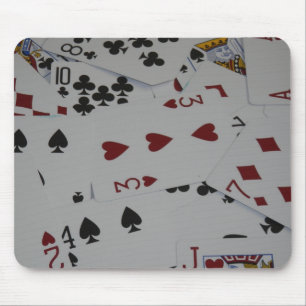 Mousepad dos cartões de jogo