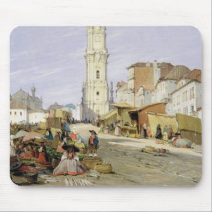 Mousepad Dos Clerigos de Torre, o Porto, Portugal, 1837