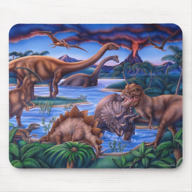 Mousepad dos dinossauros (Frente)