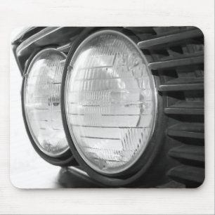 mousepad dos faróis de BMW do vintage