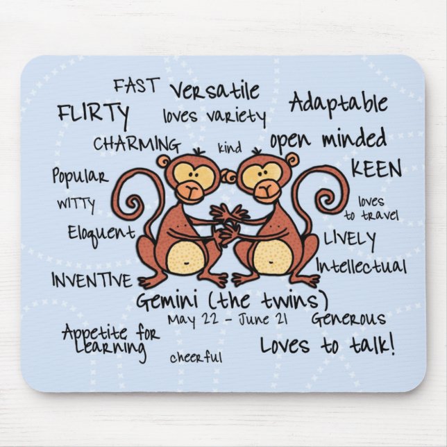 mousepad dos gemini (Frente)