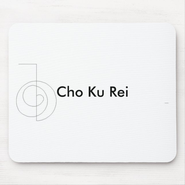 Mousepad dos símbolos de Reiki (Frente)