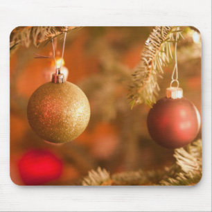 Mousepad Douradas Decorações Festivas