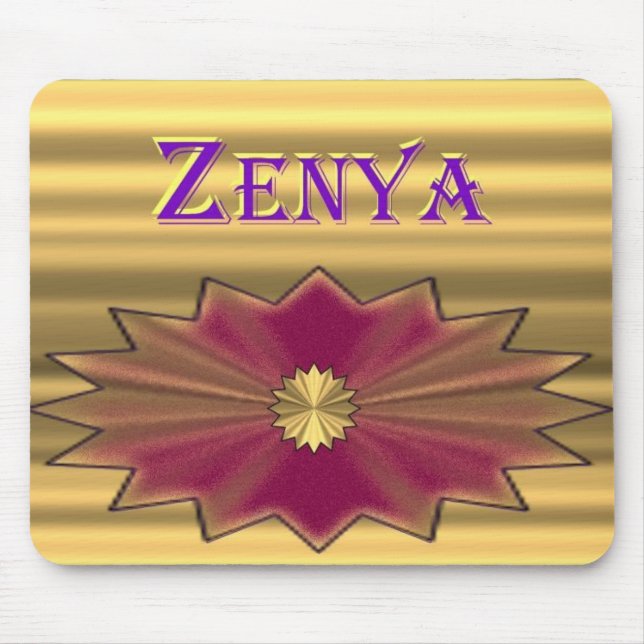 Mousepad dourado (Frente)