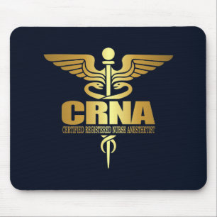 Mousepad Dourado Caduceus (CRNA)
