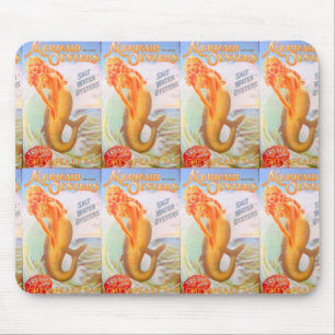 mousepad dourado das sereias