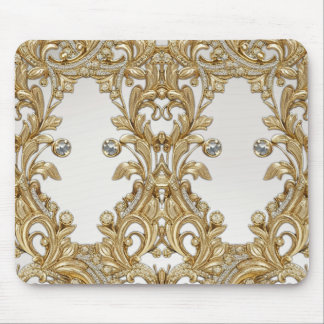 Mousepad Dourado Decorativo