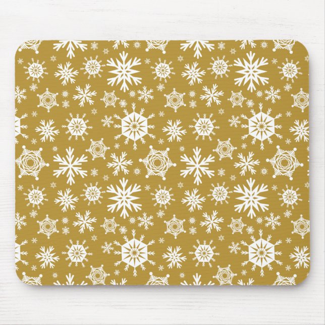 Mousepad Dourado Nevado (Frente)