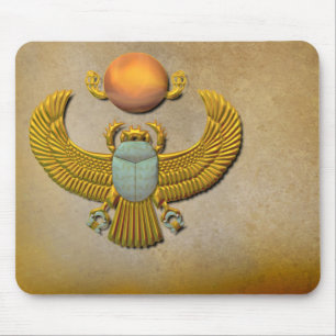 Mousepad Dourado Scarab