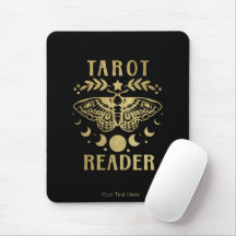 Dourado Tarot Reader Moon Phase Moth Stars