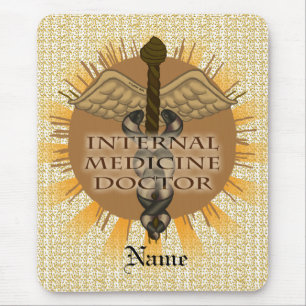 Mousepad Doutor Caduceus da medicina interna