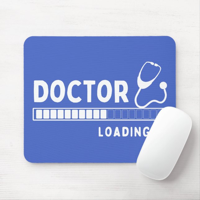 Mousepad Doutor Engraçado Carregando Bar Médico Futuro Dout (Com mouse)
