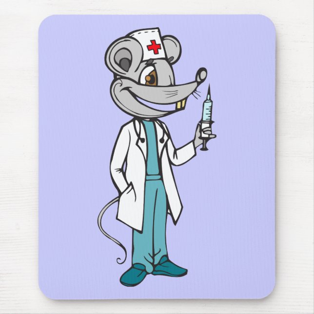 Mousepad Doutor Nutrição Rato (Frente)
