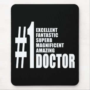 Mousepad Doutores Aniversários Presentes: Médico Número 