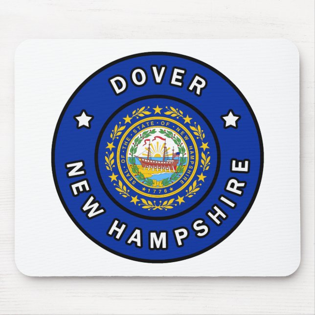 Mousepad Dover New Hampshire (Frente)
