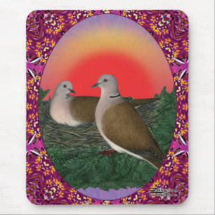 Mousepad Doves emoldurados