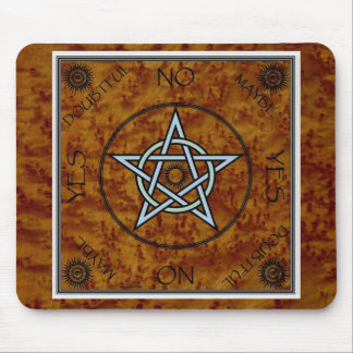 Mousepad Dowsing da adivinhação da feitiçaria do Pentagram
