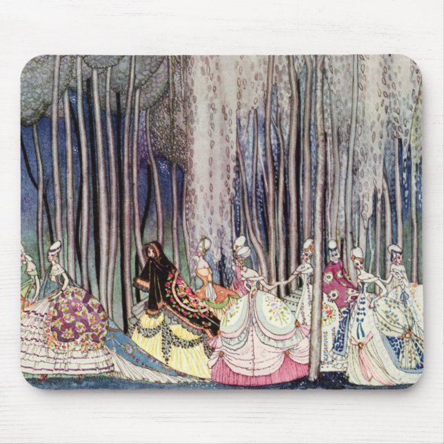 Mousepad Doze princesas dançantes de Kay Nielsen (Frente)