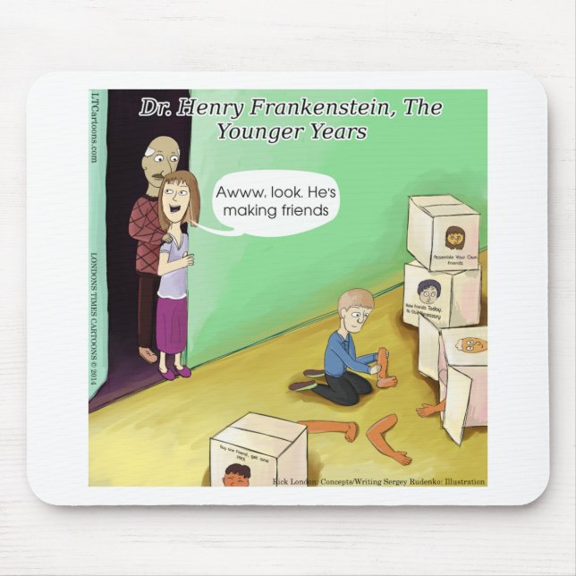 Mousepad Dr. Henry Frankstien Youthful Anos (Frente)