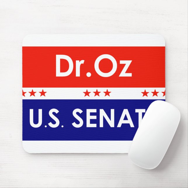 Mousepad Dr. Oz Senado dos EUA, Pensilvânia (Com mouse)