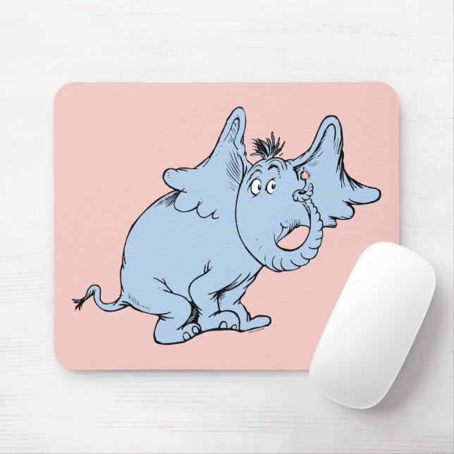 Mousepad Dr. Seuss | Exame lateral de Horton (Com mouse)