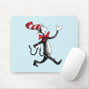 Mousepad Dr. Seuss Gato na Marcha do Chapéu