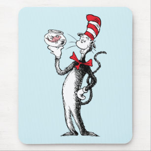 Mousepad Dr. Seuss   Gato no Chapéu & Krinklebine