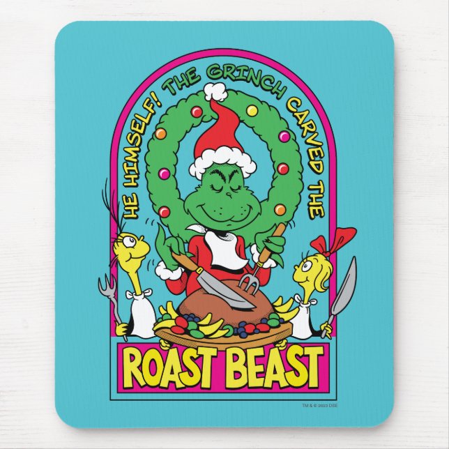 Mousepad Dr. Seuss | Gráfico do Fera Assada (Frente)